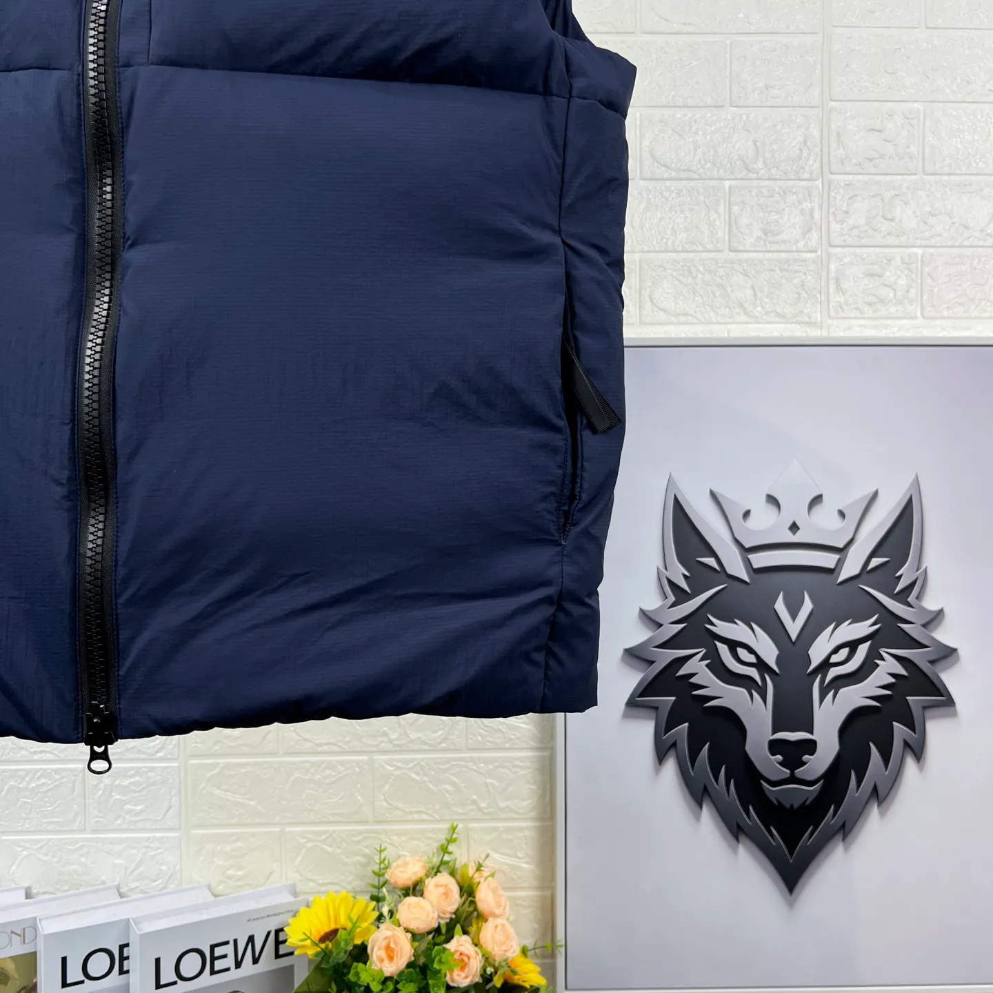 Style number: Y Canada Goose Canada Goose 4160M Lodge men's lightweight down vest [Authentic grade] Color: Black red label Size: S M L XL XXL